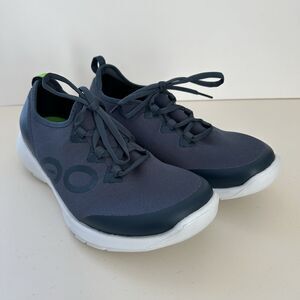 Oofos OOmg Sport LS Low Womens Size 9 Blue Athletic Running Shoes